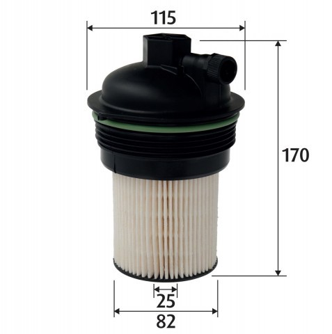 Filtru combustibil VALEO 587950