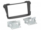 Rama Radio 2DIN ACV Hyundai i40 (VF) Fara OEM, Negru, Adaptor Panou Navigatie Auto 2011+