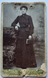 Fotografie veche , anul 1905, 10,5cm/6,5 cm