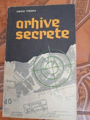 Sergiu Verona - Arhive secrete, 1970 foto
