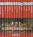 COLECTIA PICTORI DE GENIU - VIATA SI OPERA A 14 PICTORI (14 VOLUME - COMPLETA - VEZI FOTO )