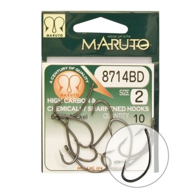 Carlige Maruto 8714BD-BN Nr2 10buc/plic foto