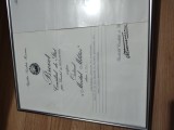 BREVET MILITAR SEMNAT DE NICOLAE CEAUSESCU .MERITUL MILITAR SECURITATE