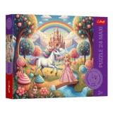 PUZZLE TREFL 24 MAXI PRINTESA SI UNICORN
