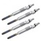 Set 4 bujii incandescente Bosch pentru Citroen AX, Berlingo, Jumpy, Saxo, Xsara, Fiat Scudo, Nissan Micra, Peugeot 106, 206, 306, Expert, Partner, Toy