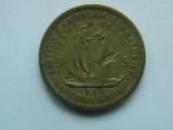 5 cents 1955 BRITISH CARIBBEAN TERRITORIES, America Centrala si de Sud