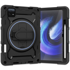 Husa Tech-Protect Solid360 pentru Xiaomi Pad 6/6 Pro Negru