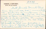 A2665N Notă olografă locotenent-colonel Frunzetti, șef de Stat Major