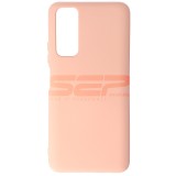 Husa Silicon Pink Sand Compatibila Huawei P Smart 2021 - Calitate Superioara