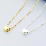 Cumpara ieftin Colier din Argint 925 Placat cu Aur , Pandantiv Inima , zGolden Love,