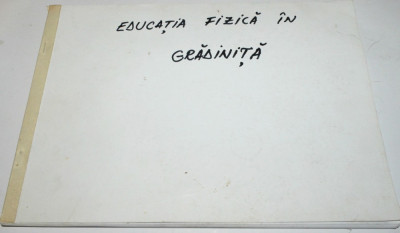 Educatia fizica in gradinita - Xerox foto