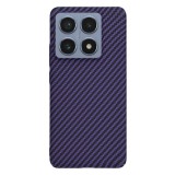 Husa pentru xiaomi 14t pro - carbonfiber slim - purple