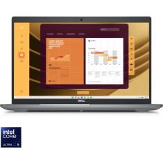 Laptop DELL 15.6&amp;#039;&amp;#039; Latitude 5550, FHD, Procesor Intel&reg; Core&trade; Ultra 5 135U (12M Cache, up to 4.40 GHz), 16GB DDR5, 512GB SSD, Intel Graphics,