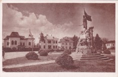 TARGU-JIU,STATUIA LUI TUDOR VLADIMINESCU,NECIRCULATA.
