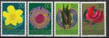 C3737 - Liechtenstein 1972 - Flora 4v.nestampilate MNH