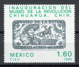 Mexic 1982 MNH - Inaugurarea Muzeului Revolutiei, Chihuahua, nestampilat