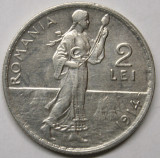 2 LEI 1914 . DETALII FRUMOASE ., Argint