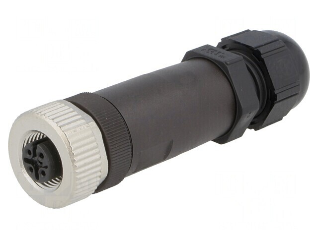 Mufă M12 5 PIN mamă IP67 pe cablu