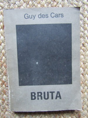 GUY DES CARS - BRUTA foto