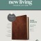 NLT Wide Margin Bible, Filament Enabled Edition (Red Letter, Leatherlike, Dark Brown Palm)