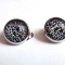 Cercei clips animal print C 12 MM