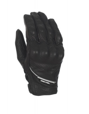 Manusi Moto Piele Richa Cruiser Glove Perforated, Negru, Extra-Large foto