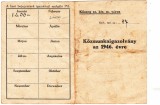 CERTIFICAT PENTRU LUCRARI PUBLICE PE ANUL 1946