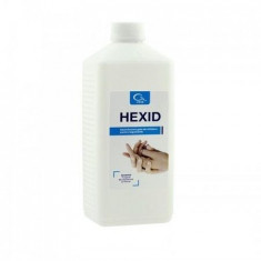 Dezinfectant antiseptic chirurgical pentru maini HEXID 1L cu aviz MS foto