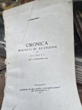Cronica bisericii Sf. Ecaterine din Bucuresti, 1577-1 octombrie 1924 - C. Bobulescu