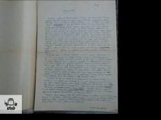 Manuscris/ Articol scris si semnat de V Kernbach - 2 pag foto