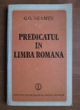 G. G. Neamtu - Predicatul in limba romana