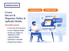Creare Site Web | Magazin Online | Optimizare SEO | Aplicații Mobile | IT foto