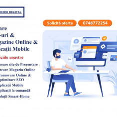 Creare Site Web | Magazin Online | Optimizare SEO | Aplicații Mobile | IT