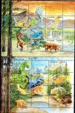 MOZAMBIC 2002, Fauna preistorica, Dinozauri, serie neuzată, MNH, Nestampilat