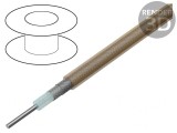 Cablu Coaxial RG142 CCS 5mm Maro Transparent