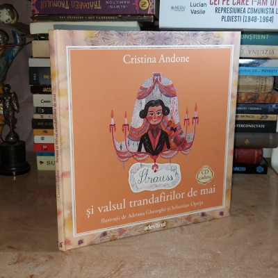 CRISTINA ANDONE - STRAUSS SI VALSUL TRANDAFIRILOR DE MAI , 2011 ( CONTINE CD ) * foto