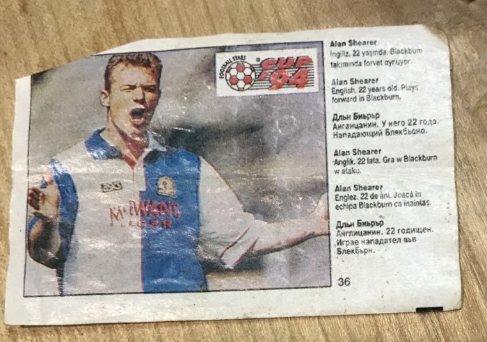 COLOB Actibild Fodbal 1994 Nr. 36