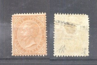 Italy 1863 King Viktor Emanuel II 10C Turin SIGNED Alberto Diena Mi.17 MH AM.499