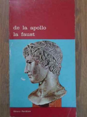 DE LA APOLLO LA FAUST-CUVANT INAINTE VICTOR ERNEST MASEK foto