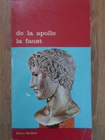 DE LA APOLLO LA FAUST-CUVANT INAINTE VICTOR ERNEST MASEK