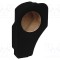 Carcasa difuzor BASSER MDF neagra 200mm Frezare 217mm