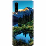 Husa silicon pentru Huawei P30, HDR Mountains Lake