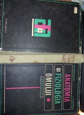 carte veche I.C.VOICULESCU/I.C.PETRICU-ANATOMIA SI FIZIOLOGIA OMULUI-1971,Tp.GRA foto