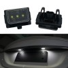 Set 2 Lampi LED Numar Inmatriculare Auto pentru Mercedes Benz, Lumina Alba 6500K, Plug &amp; Play, CANBUS Fara Eroare AutoREY&reg;