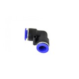 Conector furtun pneumatic PU/PE, tip L, 6mm, GEKO G03031