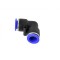 Conector furtun pneumatic PU/PE, tip L, 8mm, GEKO G03032