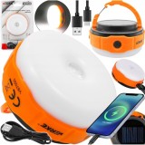 Lampa solara de atelier, reincarcabila, 500 Lm 2000 Mah, power bank, lanterna turistica, Verke