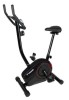 Bicicleta Fitness Magnetica Iso Trade, Stationara, Reglabila, 130 Kg, Senzori Puls, Negru/Rosu, Computer Bord