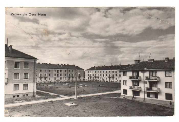 CPIB 21679 - CARTE POSTALA - VEDERE DIN OCNA MURES, RPR