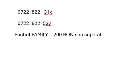 Cartele usoare prefix vechi foto